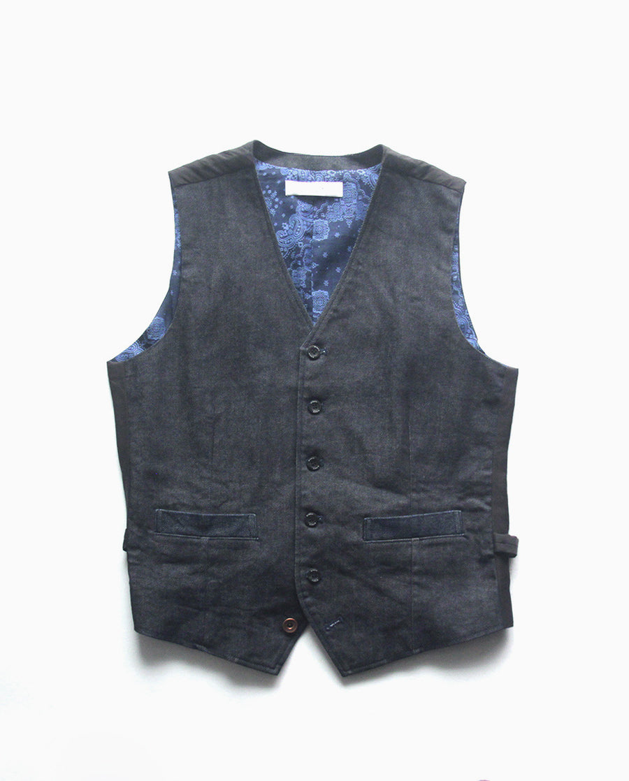 美品 希少 OLLEBOREBLA デニム風 変形型 セットアップ ネイビー All Products – Bilberry