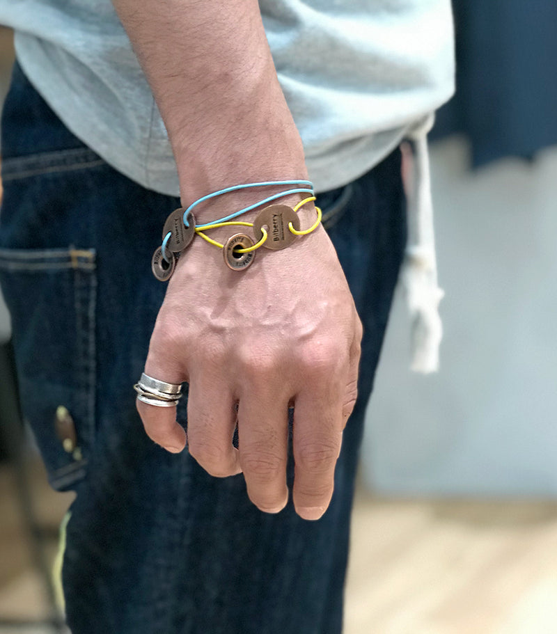 6colors Leather Bangle - プレゼント